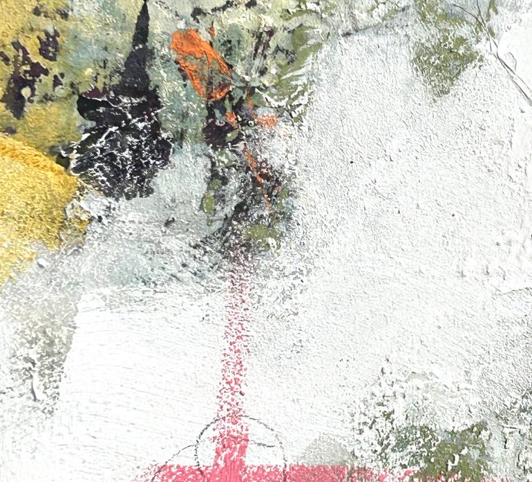 Original Abstract Expressionism Abstract Painting by Isabelle Fournet