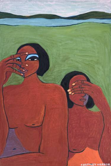 Original Contemporary Women Paintings by Cortney Herron