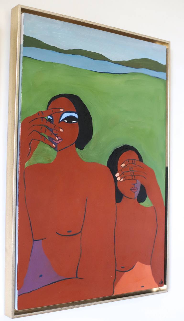 Original Contemporary Women Painting by Cortney Herron
