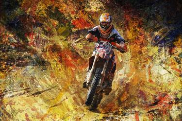 Print of Abstract Expressionism Motorcycle Photography by Philip Stewart