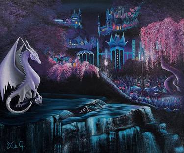 Original Fine Art Fantasy Paintings by Kitti Garaczi