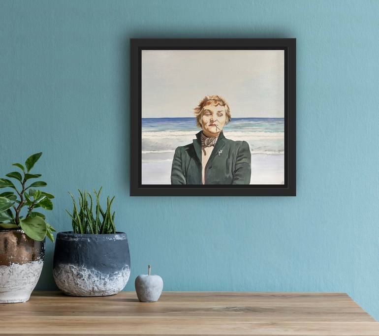 Original Figurative Women Painting by Louise Rieger