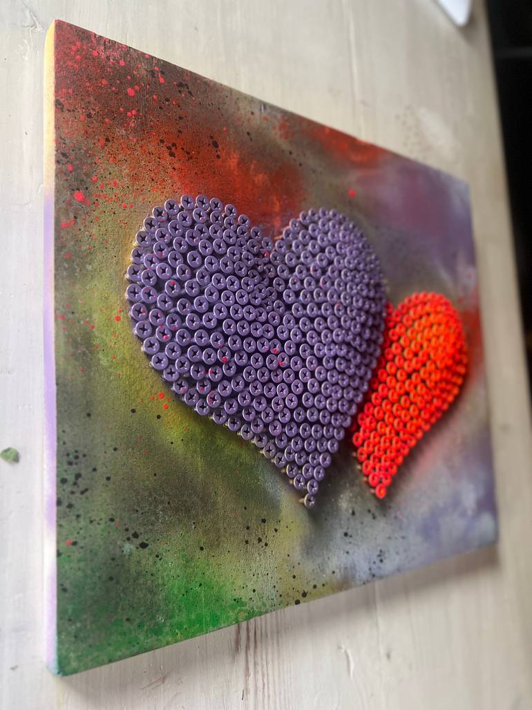 Original Contemporary Love Sculpture by Sonia Dudnicova