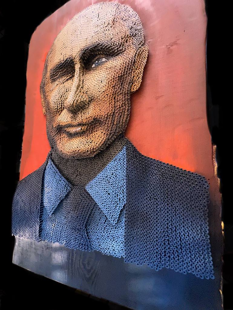 Original Portrait Sculpture by Sonia Dudnicova