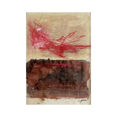 Original Abstract Expressionism Abstract Drawings by Sookhwa Lee