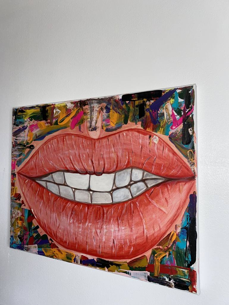 Original Photorealism Abstract Painting by jenzsky o