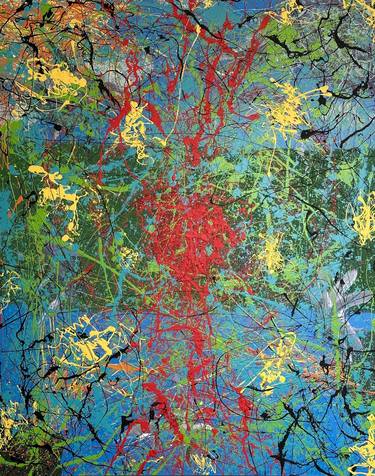 Original Abstract Expressionism Abstract Paintings by Kenny Grant