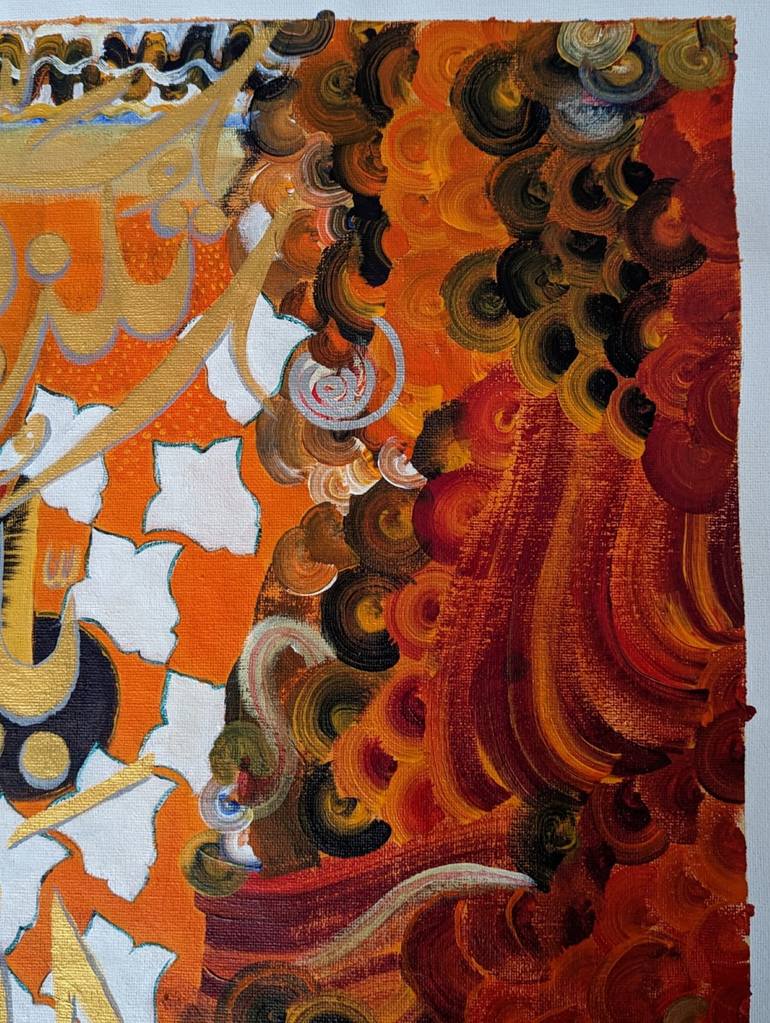 Original Contemporary Abstract Painting by Nusrat Joseph