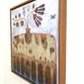 Floater frame in oak, custom made