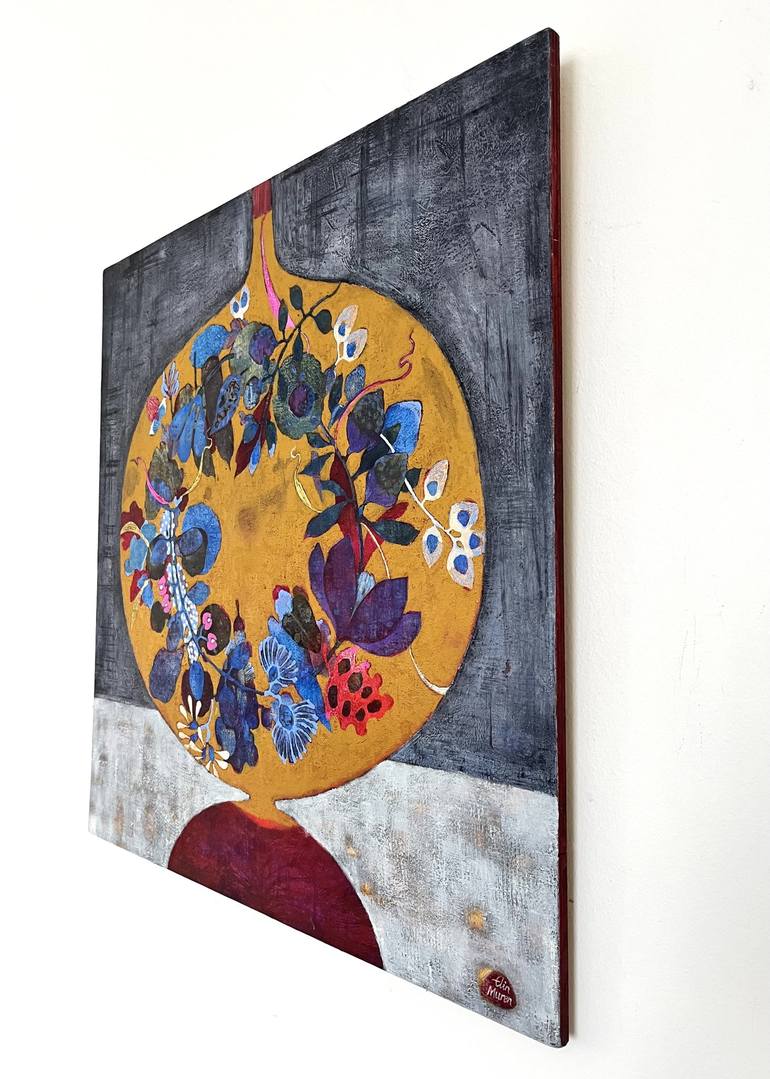 Original Figurative Botanic Painting by Elin Muren