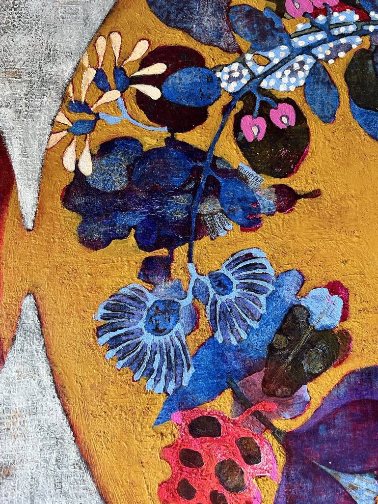 Original Figurative Botanic Painting by Elin Muren