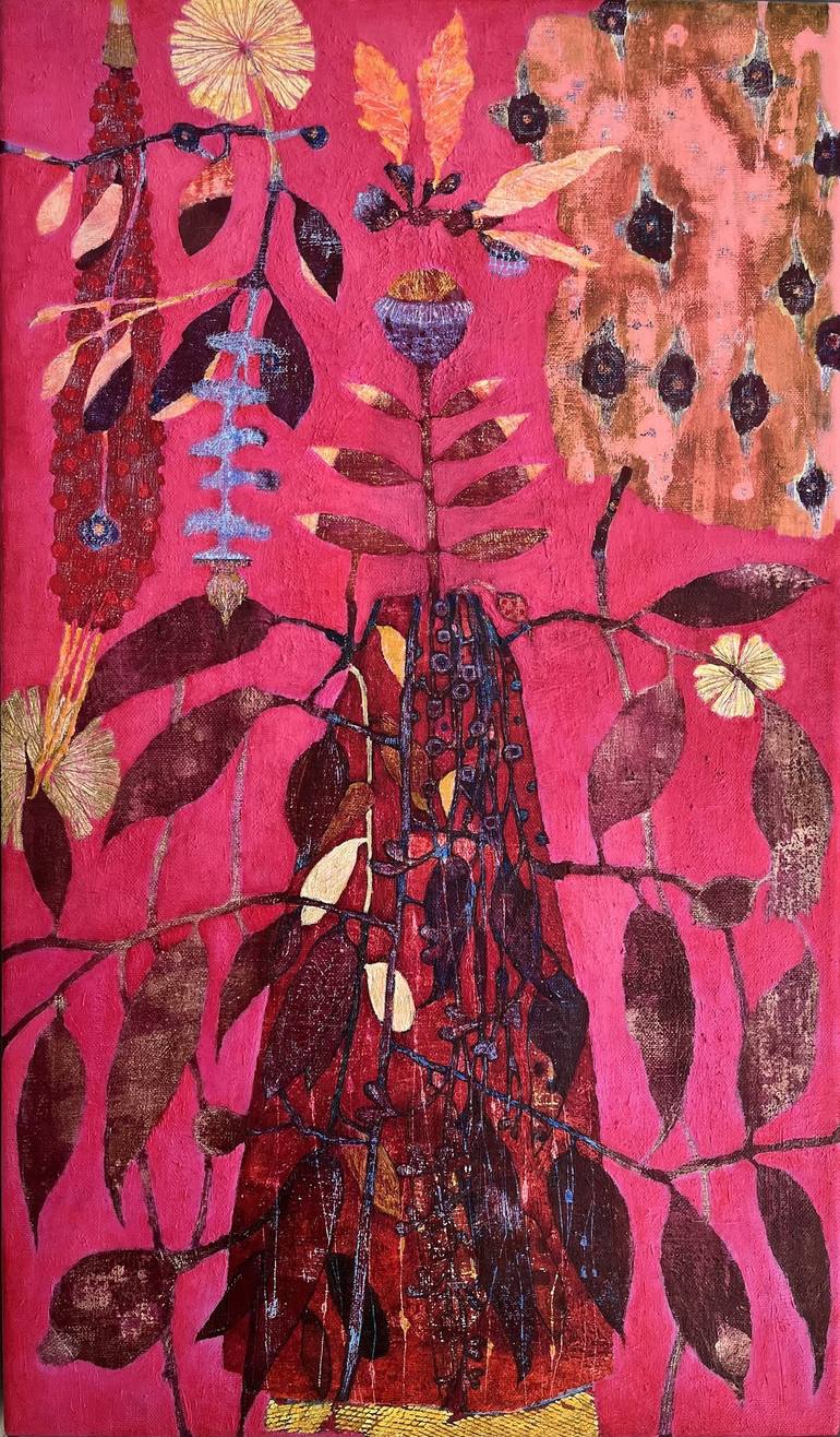 Original Contemporary Botanic Painting by Elin Muren