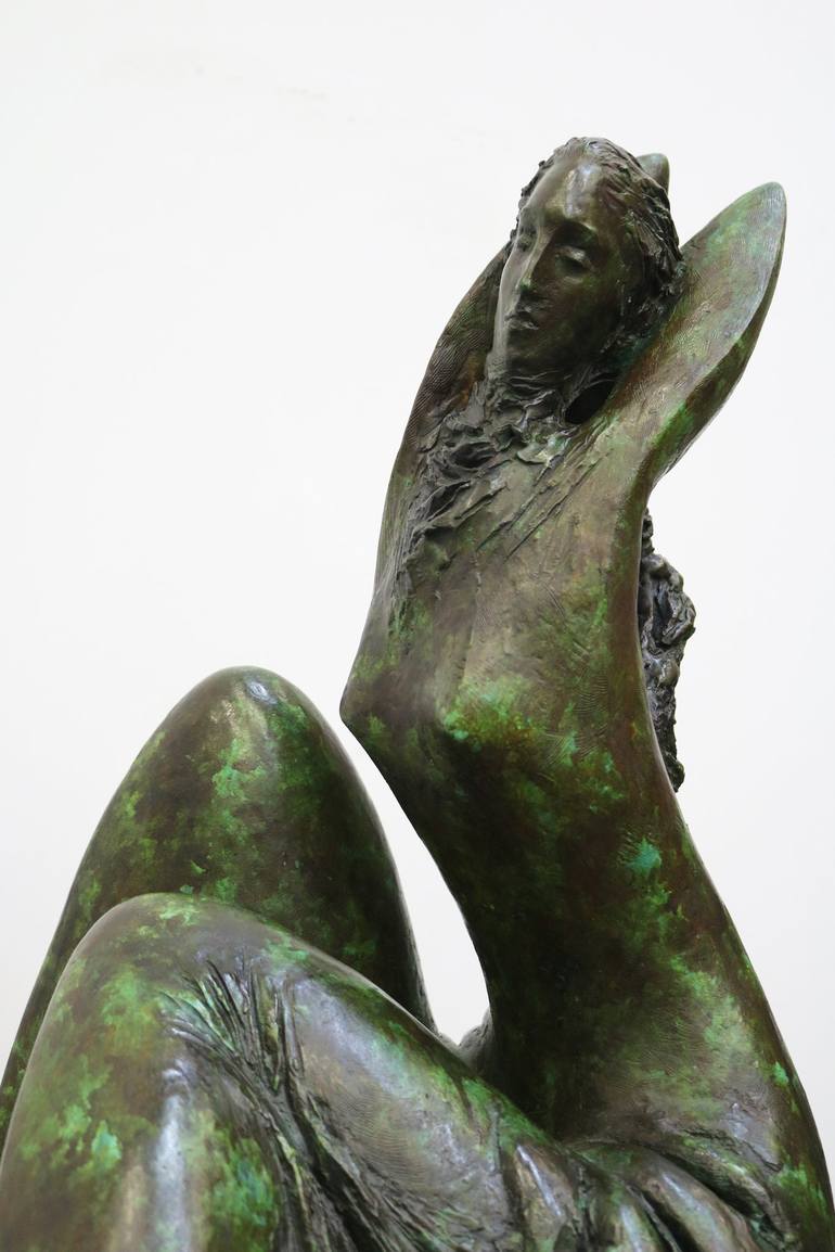 Original Figurative Women Sculpture by Wiktor Kopacz