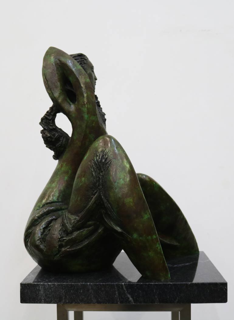 Original Figurative Women Sculpture by Wiktor Kopacz