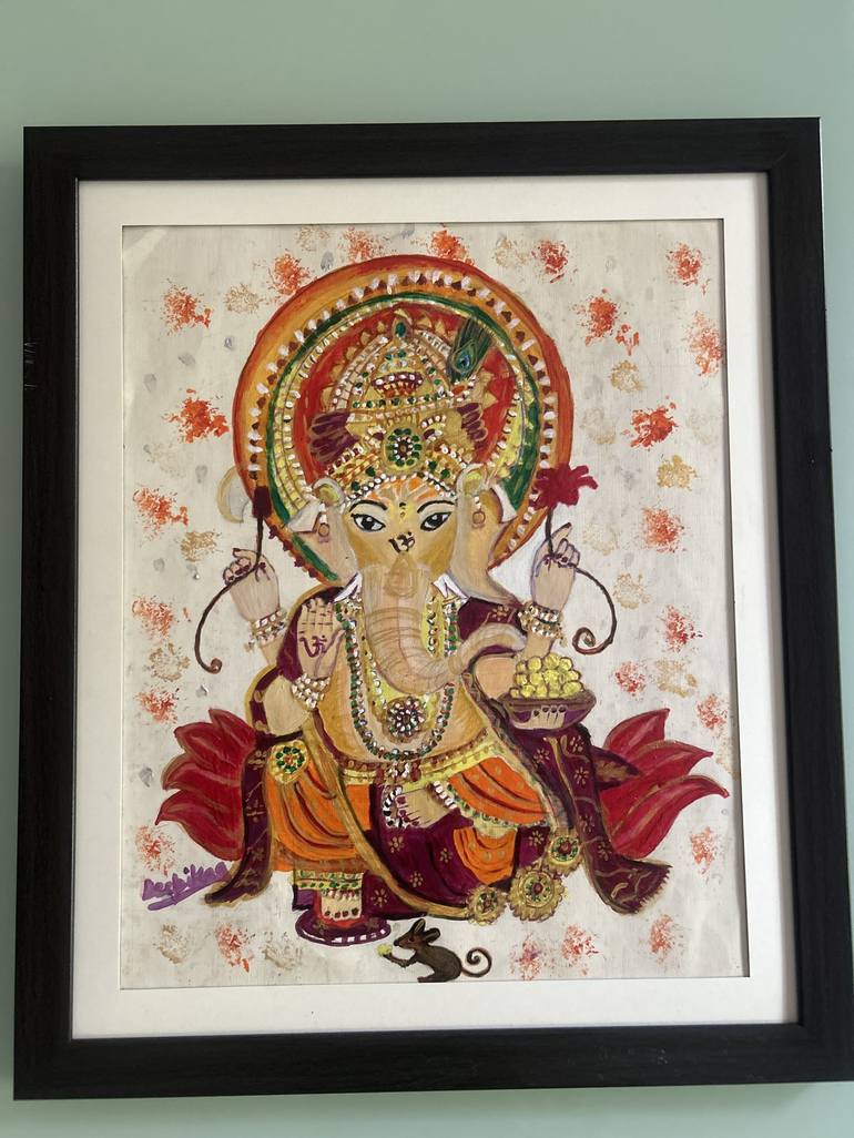 ganpati bappa morya painting