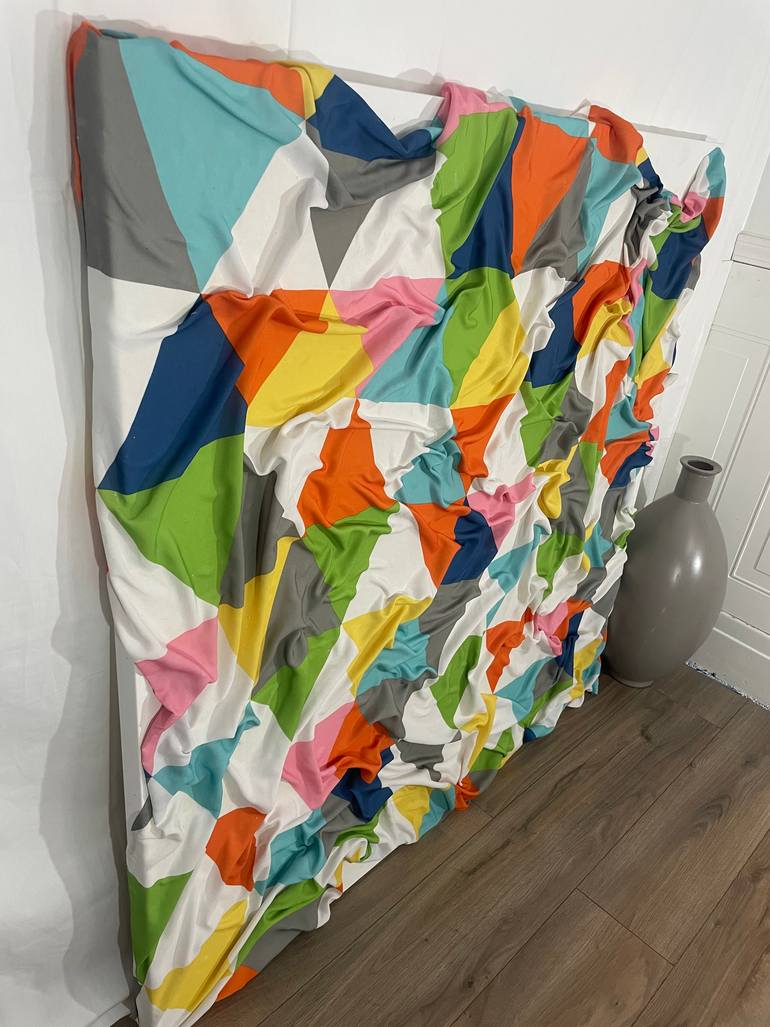 Original Abstract Expressionism Abstract Sculpture by Kaiann Johnson