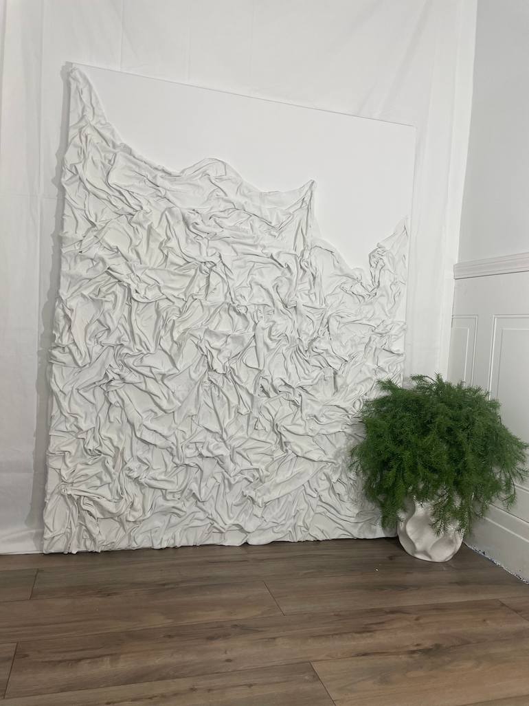 Original Abstract Expressionism Abstract Sculpture by Kaiann Johnson