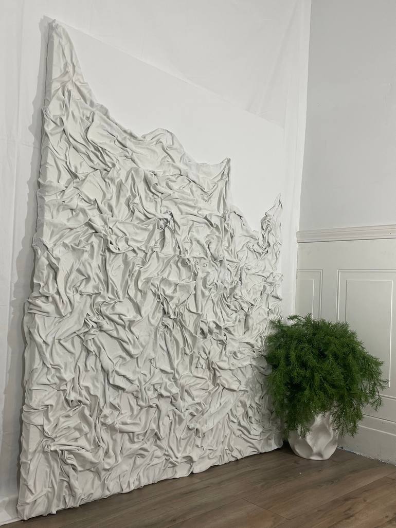 Original Abstract Expressionism Abstract Sculpture by Kaiann Johnson