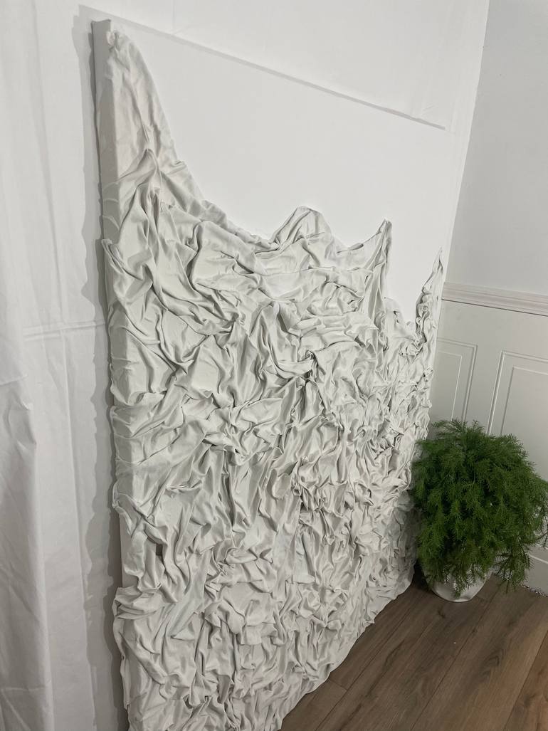 Original Abstract Expressionism Abstract Sculpture by Kaiann Johnson