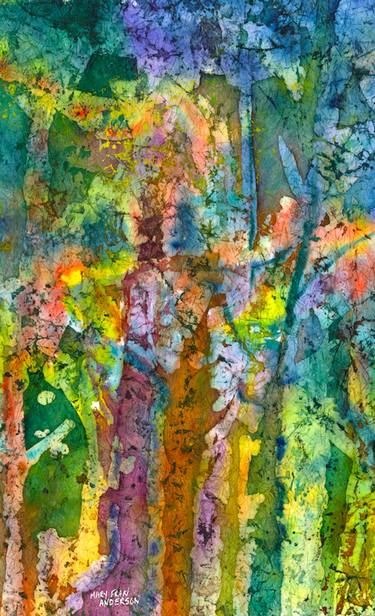 Print of Abstract Nature Paintings by Mary Fran Anderson
