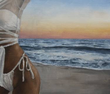 Print of Realism Seascape Paintings by Julia Krytovych