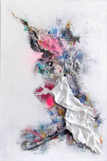 Print of Abstract Expressionism Fashion Collage by Wendy Helliwell