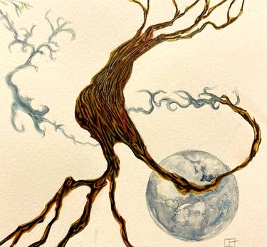 Original Tree Paintings by Cyndy Balot