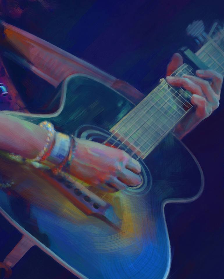 Original Figurative People Digital by Yeduo Voiturin