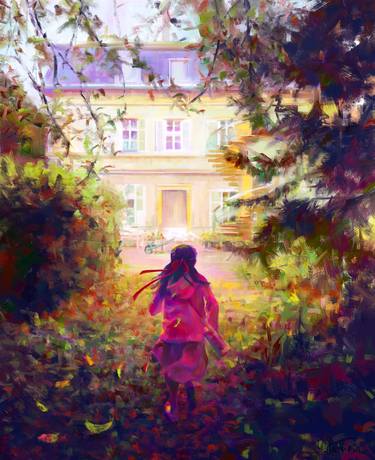 Original Impressionism Portrait Digital by Yeduo Voiturin