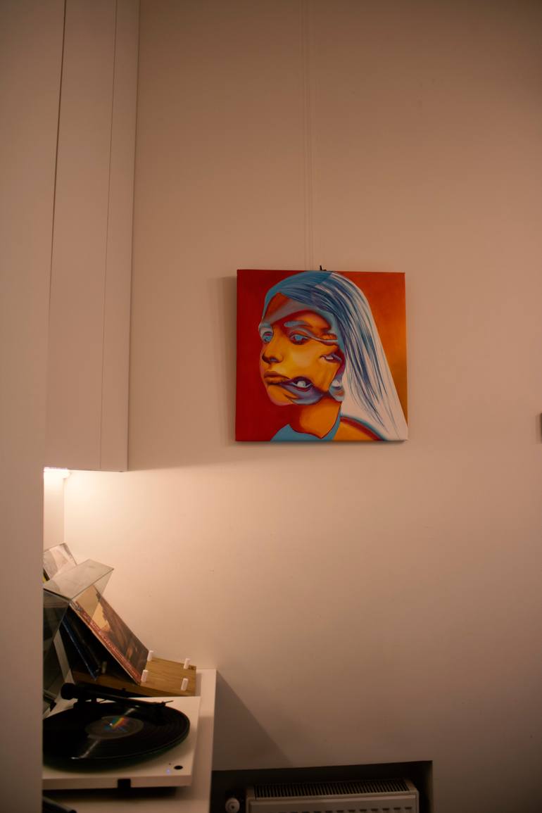 Original Contemporary People Painting by Lesia Kovalchyshyn