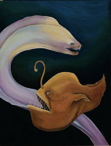 Original Conceptual Animal Paintings by Olena Palekha