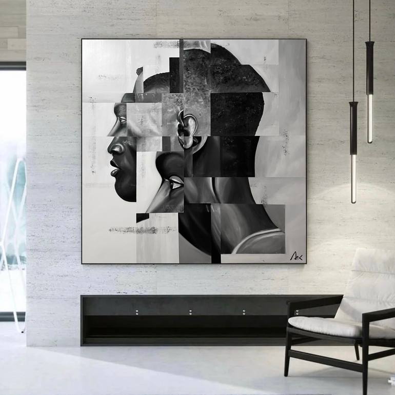 Original Modernism Abstract Painting by Hayk Grigoryan