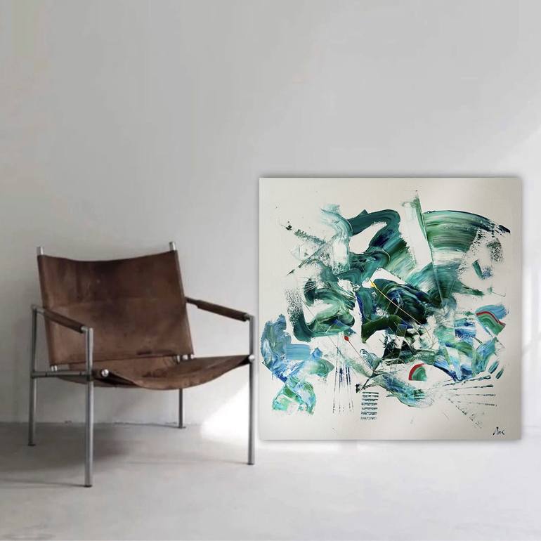 Original Abstract Painting by Hayk Grigoryan