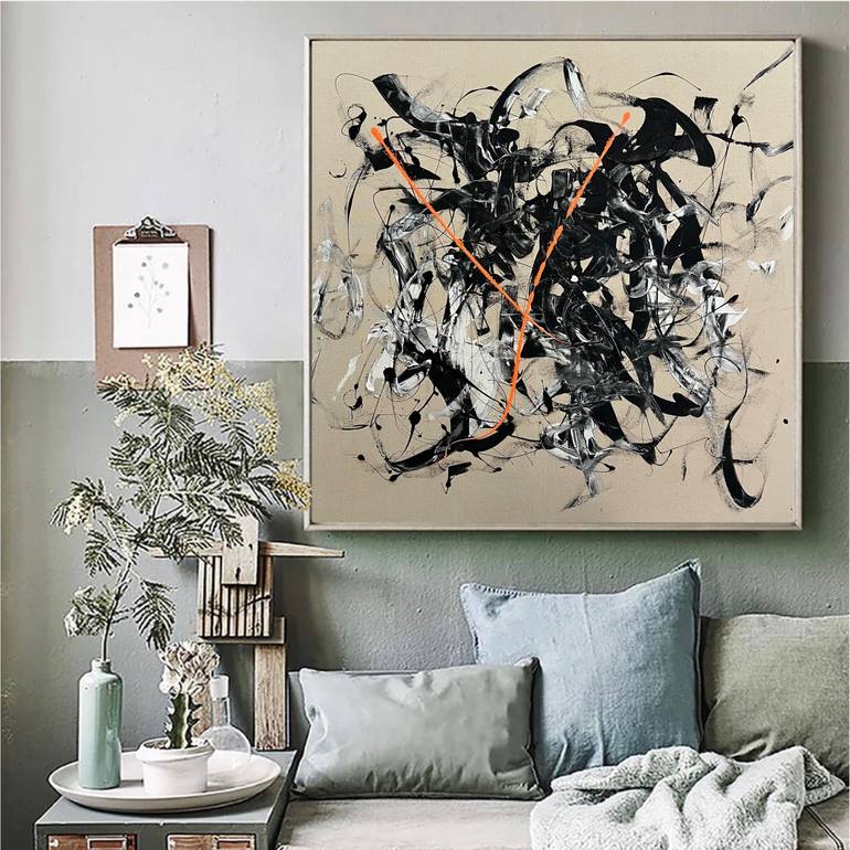 Original Abstract Painting by Hayk Grigoryan