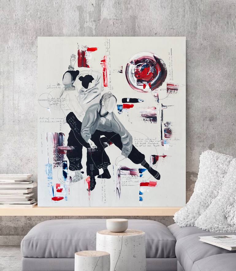 Original Contemporary Abstract Painting by Hayk Grigoryan