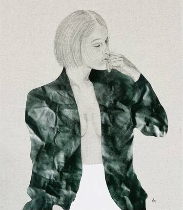 Original Contemporary People Painting by Hayk Grigoryan