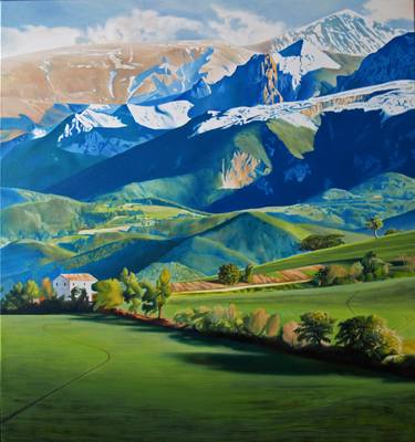 Original Realism Landscape Paintings by Sandro Dalakishvili