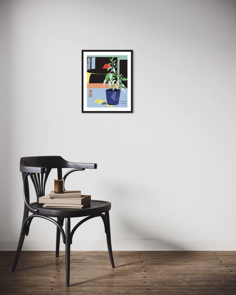 Original Figurative Home Digital by Aude Simon