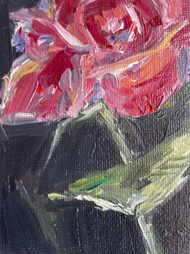 Original Expressionism Floral Painting by Diane Berdnikova