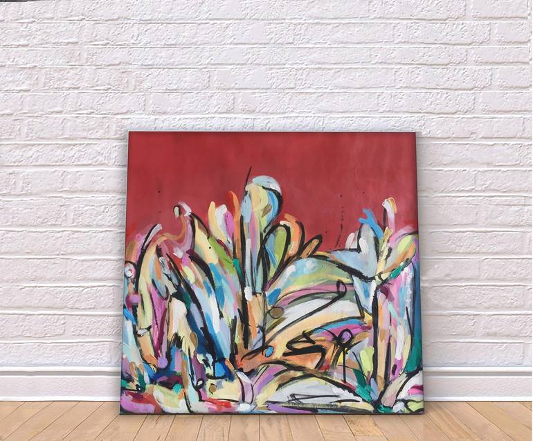 Original Abstract Painting by Jennifer Leo