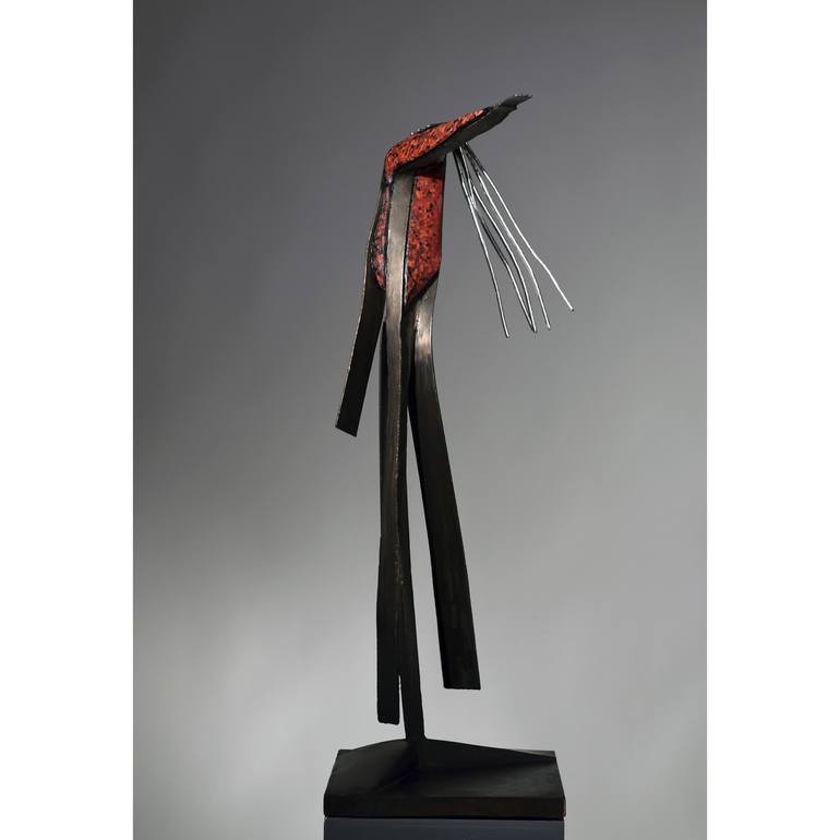 Original Abstract Expressionism Abstract Sculpture by André Van Der Linden