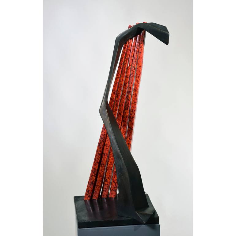 Original Abstract Expressionism Abstract Sculpture by André Van Der Linden