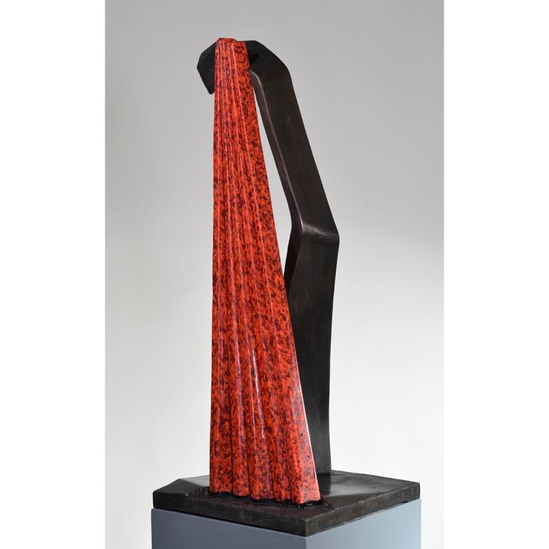 Original Abstract Expressionism Abstract Sculpture by André Van Der Linden