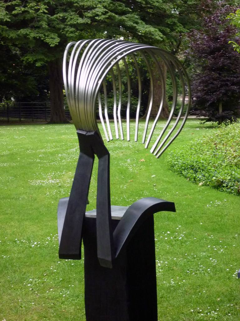 Original Abstract Expressionism Abstract Sculpture by André Van Der Linden
