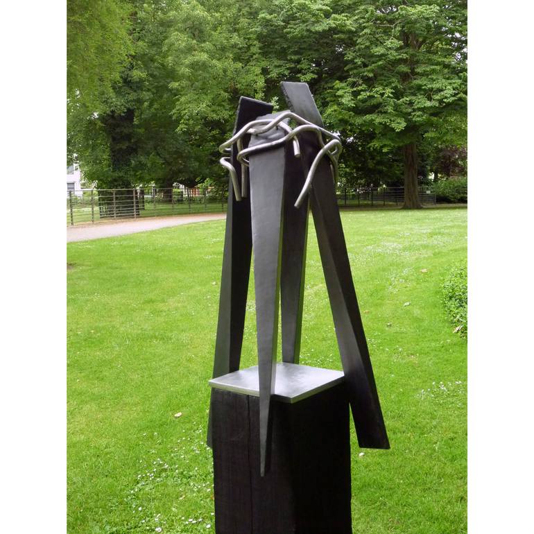 Original Abstract Expressionism Abstract Sculpture by André Van Der Linden