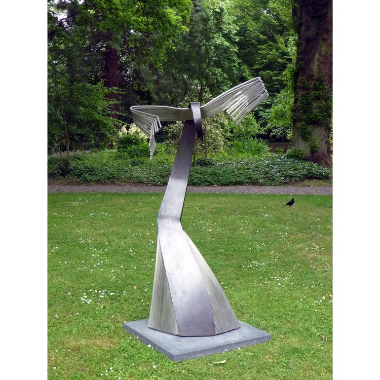 Original Abstract Expressionism Abstract Sculpture by André Van Der Linden