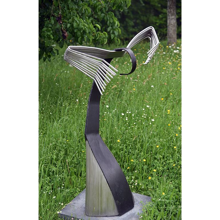 Original Abstract Expressionism Abstract Sculpture by André Van Der Linden