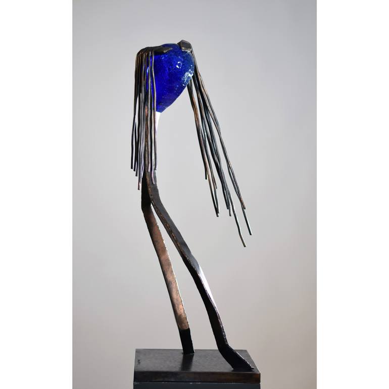 Original Abstract Expressionism Abstract Sculpture by André Van Der Linden
