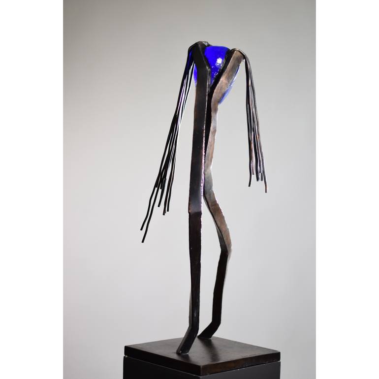 Original Abstract Expressionism Abstract Sculpture by André Van Der Linden