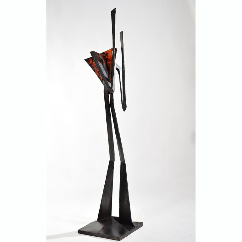 Original Abstract Expressionism Abstract Sculpture by André Van Der Linden
